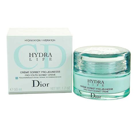 hydra life dior creme sorbet pro jeunesse|Dior hydra life price.